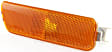 Side Marker - Front, Driver and Passenger Side, Lens and Housing, Amber Lens