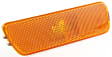 Side Marker - Front, Driver and Passenger Side, Lens and Housing, Amber Lens