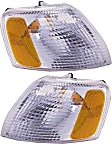 Driver and Passenger Side Halogen Corner Light, With bulb(s)