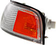Driver and Passenger Side Halogen Corner Light, With bulb(s)