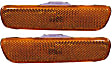 Front, Driver and Passenger Side Side Marker With bulb(s)