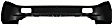 Front and Rear Primed Bumper Cover