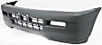 Front and Rear Primed Bumper Cover