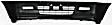 Front and Rear Primed Bumper Cover