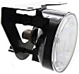 Front, Driver and Passenger Side Fog Lights, With Bulb(s), Halogen, With Mounting Bracket