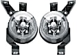 Front, Driver and Passenger Side Fog Lights, With Bulb(s), Halogen