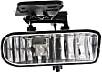 Front, Driver and Passenger Side Fog Lights, With Bulb(s), Halogen