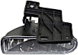 Front, Driver and Passenger Side Fog Lights, With Bulb(s), Halogen