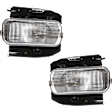 Front, Driver and Passenger Side Fog Lights, With Bulb(s), Halogen