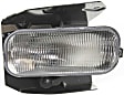 Front, Driver and Passenger Side Fog Lights, With Bulb(s), Halogen