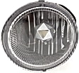 Front, Driver and Passenger Side Fog Lights, With Bulb(s), Halogen