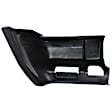 Front and Rear, Driver and Passenger Side Bumper End, Textured Plastic