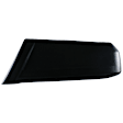 Front and Rear, Driver and Passenger Side Bumper End, Textured Plastic