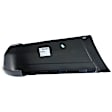 Front and Rear, Driver and Passenger Side Bumper End, Textured Plastic