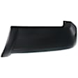 Front and Rear, Driver and Passenger Side Bumper End, Textured Plastic