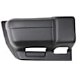 Front and Rear, Driver and Passenger Side Bumper End, Textured Plastic
