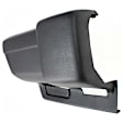 Front and Rear, Driver and Passenger Side Bumper End, Textured Plastic