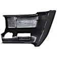 Front and Rear, Driver and Passenger Side Bumper End, Textured Plastic