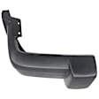 Front and Rear, Driver and Passenger Side Bumper End, Textured Plastic