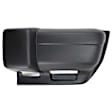 Front and Rear, Driver and Passenger Side Bumper End, Textured Plastic