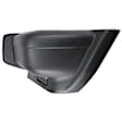 Front and Rear, Driver and Passenger Side Bumper End, Textured Plastic