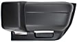 Front, Driver and Passenger Side Bumper End, Textured Plastic