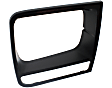 Driver and Passenger Side Headlight Door Headlight Door, Black
