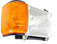 1990 Ford F-350 - Driver and Passenger Side Halogen Headlight, With bulb(s), OE Replacement