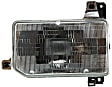 Driver and Passenger Side Halogen Headlight, With bulb(s), OE Replacement