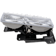 1988-1999 Chevrolet C1500 - Driver and Passenger Side Halogen Headlight, With bulb(s), OE Replacement