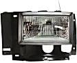 1991-1994 Ford Explorer - Driver and Passenger Side Halogen Headlight, With bulb(s), OE Replacement