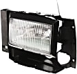 1991-1994 Ford Explorer - Driver and Passenger Side Halogen Headlight, With bulb(s), OE Replacement