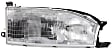 Driver and Passenger Side Headlights, with Bulbs, Halogen, USA Built Vehicle
