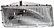 1989-1995 Plymouth Acclaim - Driver and Passenger Side Halogen Headlight, With bulb(s), OE Replacement