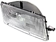 1989-1995 Plymouth Acclaim - Driver and Passenger Side Halogen Headlight, With bulb(s), OE Replacement