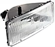 1989-1995 Plymouth Acclaim - Driver and Passenger Side Halogen Headlight, With bulb(s), OE Replacement