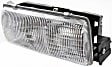 Driver and Passenger Side Halogen Headlight, With bulb(s), OE Replacement