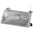 Driver and Passenger Side Halogen Headlight, With bulb(s), OE Replacement