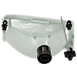 Driver and Passenger Side Halogen Headlight, With bulb(s), OE Replacement