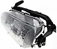 Driver and Passenger Side Halogen Headlight, With bulb(s), OE Replacement
