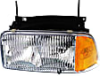 Driver and Passenger Side Halogen Headlight, With bulb(s), OE Replacement