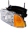 Driver and Passenger Side Halogen Headlight, With bulb(s), OE Replacement