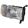 1994-2002 Dodge Ram 1500 - Driver and Passenger Side Halogen Headlight, With bulb(s), OE Replacement