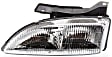 1995-1999 Chevrolet Cavalier - Driver and Passenger Side Halogen Headlight, With bulb(s), OE Replacement