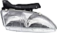 1995-1999 Chevrolet Cavalier - Driver and Passenger Side Halogen Headlight, With bulb(s), OE Replacement