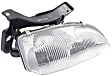 1995-1999 Chevrolet Cavalier - Driver and Passenger Side Halogen Headlight, With bulb(s), OE Replacement