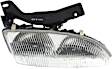 1995-1999 Chevrolet Cavalier - Driver and Passenger Side Halogen Headlight, With bulb(s), OE Replacement