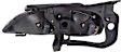 1995-1999 Chevrolet Cavalier - Driver and Passenger Side Halogen Headlight, With bulb(s), OE Replacement