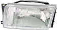 Driver and Passenger Side Halogen Headlight, With bulb(s), OE Replacement