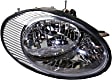 Driver and Passenger Side Halogen Headlight, With bulb(s), OE Replacement